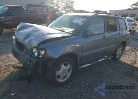 2006 Toyota Highlander Limited V6 из США, поврежденный, VIN JTEDP21A060099343